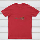 Mexico Heartbeat EKG Pulse Mexican Pride Emblem T-Shirt
