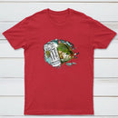 Dope Fish Shirt Funny White Monster Fish T-Shirt