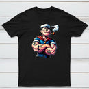 Bold Nautical Design with Pirate Ship Treasure T-Shirt