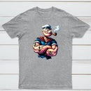 Bold Nautical Design with Pirate Ship Treasure T-Shirt