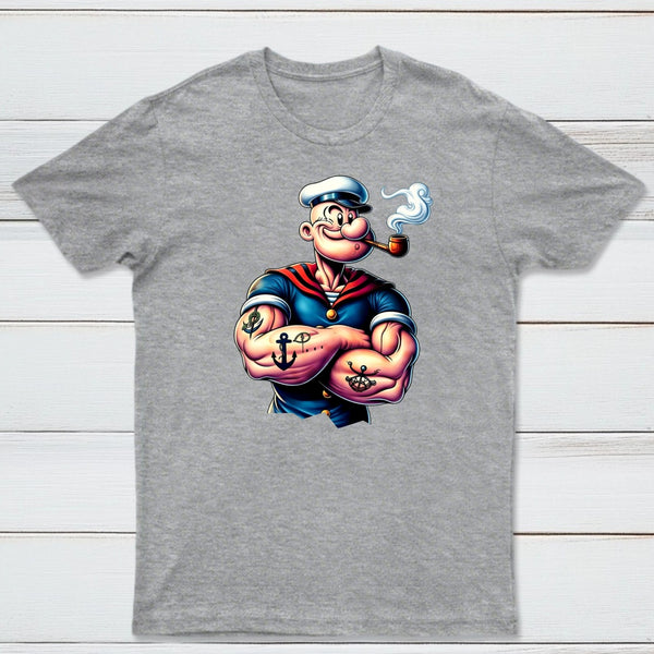 Bold Nautical Design with Pirate Ship Treasure T-Shirt