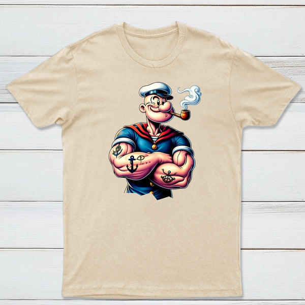 Bold Nautical Design with Pirate Ship Treasure T-Shirt