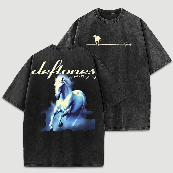 Unisex Retro Limited Vintage Washed T-Shirt