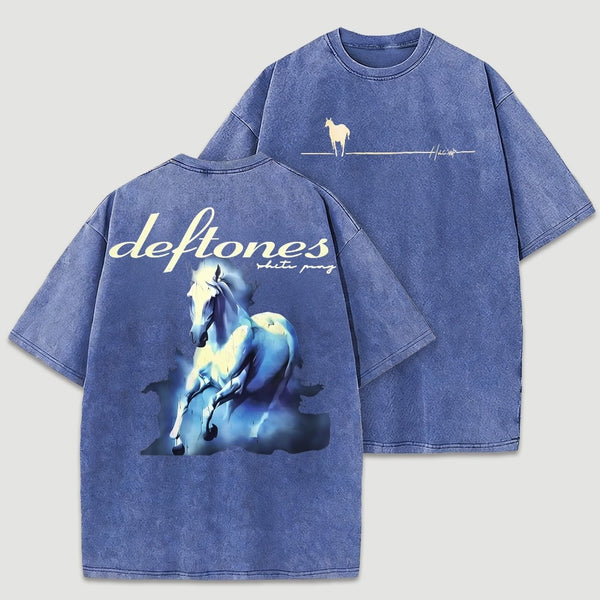 Unisex Retro Limited Vintage Washed T-Shirt