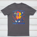 Hot Dog I'm Just Here for The Wieners 4Th of July T-Shirt