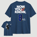 Sophie Cunningham Now You Know Double-Sided Basketball Graphic T-Shirt