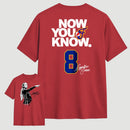 Sophie Cunningham Now You Know Double-Sided Basketball Graphic T-Shirt