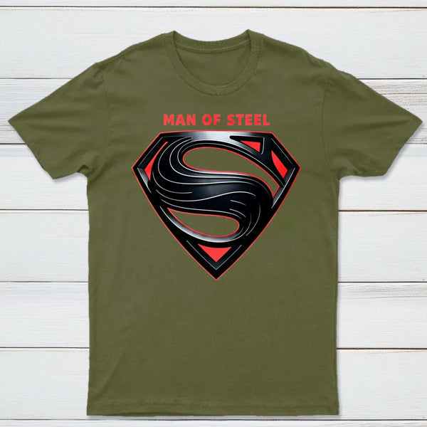 Man of Steel Graphic Print T-Shirt