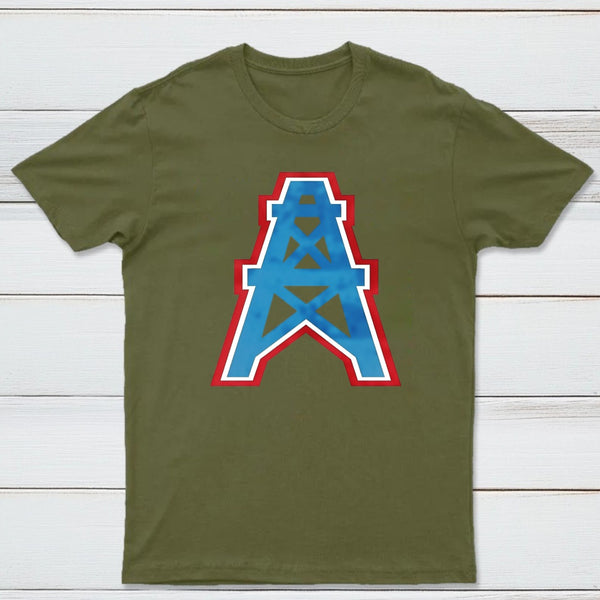 Heavy Houston Oilers Cotton T-Shirt