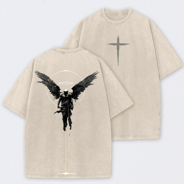 ARCHANGEL OF REPENTANCE Fallen Angel Double Printed T-Shirt