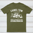 Camel Towing Print T-Shirt