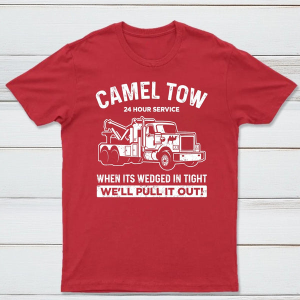 Camel Towing Print T-Shirt