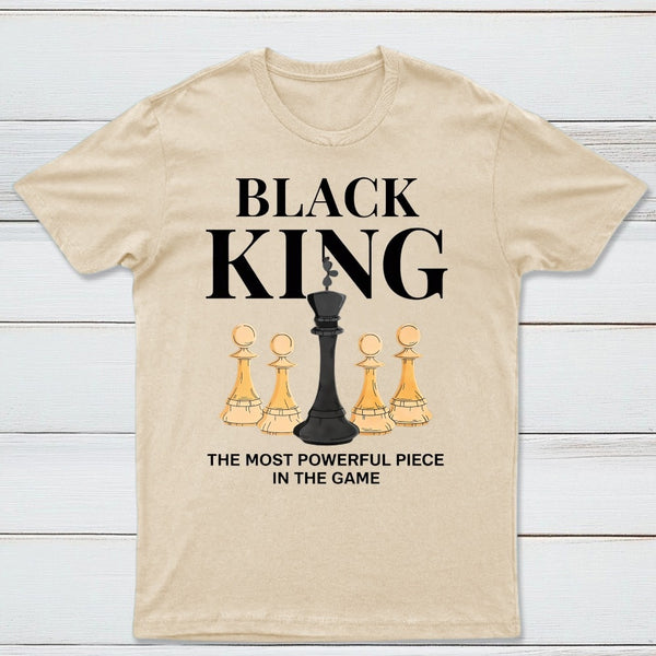 The Most Powerful Piece Chess King Print T-Shirt