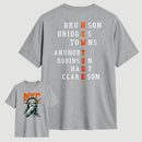 NewYork 2 Side Basketball Fans T-Shirt