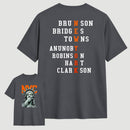 NewYork 2 Side Basketball Fans T-Shirt