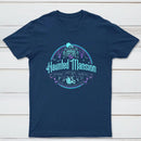 Haunted Mansion Gothic Horror House Ghosts Halloween Unisex T-Shirt