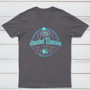 Haunted Mansion Gothic Horror House Ghosts Halloween Unisex T-Shirt