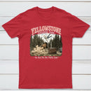 Do Not Pet The Fluffy Cows Yellowstone National Park T-Shirt