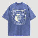 Vintage Moon Pattern T-Shirt