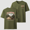 Do Not Pet The Fluffy Cows Yellowstone National Park Two Side T-Shirt