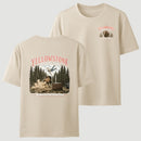 Do Not Pet The Fluffy Cows Yellowstone National Park Two Side T-Shirt