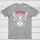 To Honor Rush Band Vintage Rock Owl Wings T-Shirt