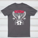 To Honor Rush Band Vintage Rock Owl Wings T-Shirt