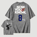 Sophie Cunningham Now You Know Double-Sided Basketball Graphic Washed T-Shirt