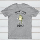 Funny Frog Graphic Diddly Squat T-Shirt