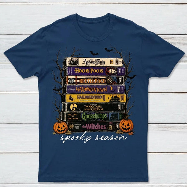 Vintage Halloween Movie Retro Spooky Season T-Shirt