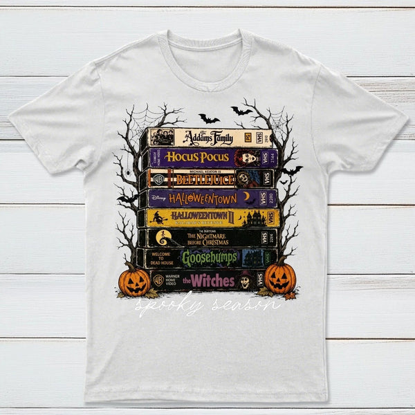 Vintage Halloween Movie Retro Spooky Season T-Shirt
