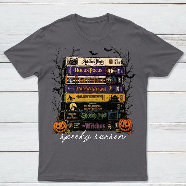 Vintage Halloween Movie Retro Spooky Season T-Shirt