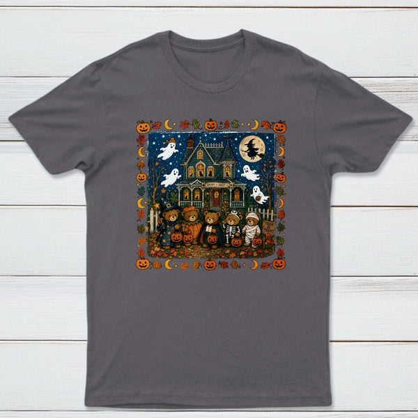 Vintage 90s Bears Halloween Trick Or Treat Bears T-Shirt