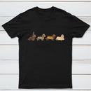 Halloween Wiener Dog Funny T-Shirt