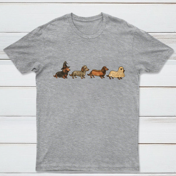 Halloween Wiener Dog Funny T-Shirt