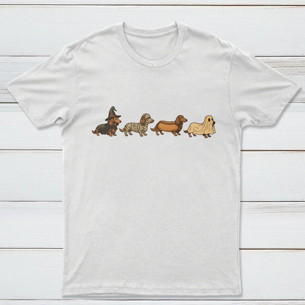 Halloween Wiener Dog Funny T-Shirt