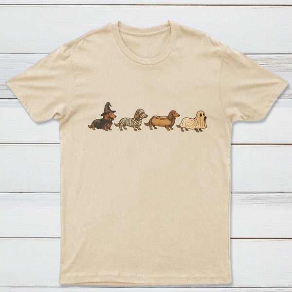 Halloween Wiener Dog Funny T-Shirt