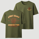 Spooky Island Retro Cartoon Halloween Movie T-Shirt