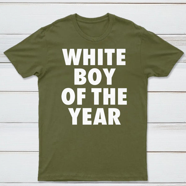 White Boy Of The Year Funny T-Shirt