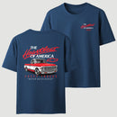 Old School Legend Tee Red Chevy Never Outclassed T-Shirt