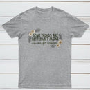 Funny Introvert Sarcastic Floral Graphic T-Shirt