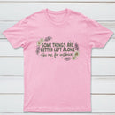 Funny Introvert Sarcastic Floral Graphic T-Shirt