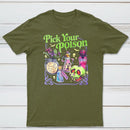 Pick Your Poison Vintage Halloween T-Shirt
