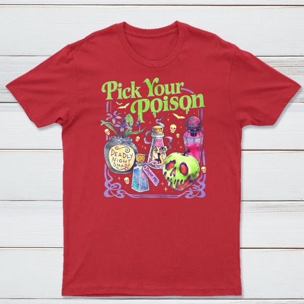 Pick Your Poison Vintage Halloween T-Shirt