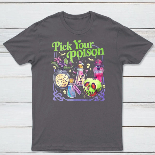 Pick Your Poison Vintage Halloween T-Shirt