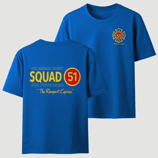Los Angeles County Squad 51 Fire Department T-Shirt