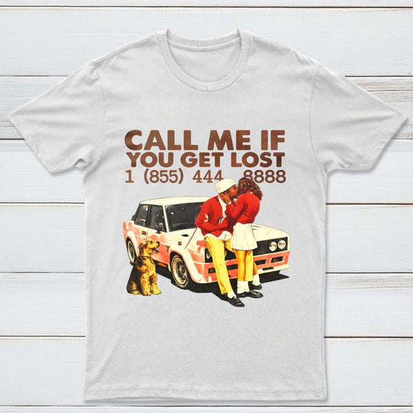 Vintage Pop Culture Call Me if You Get Lost T-Shirt