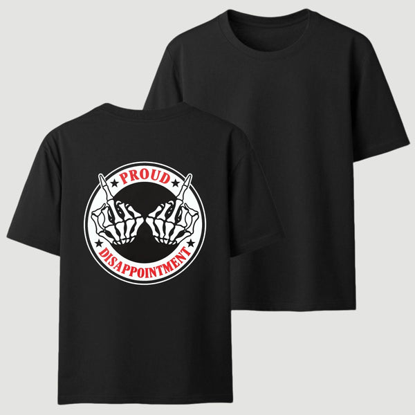 PROUD DISAPPOINTMENT Defiant Bone Hand Print T-Shirt