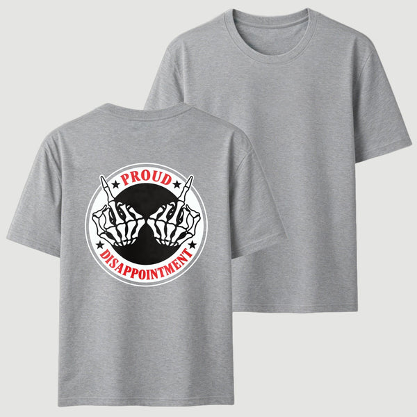 PROUD DISAPPOINTMENT Defiant Bone Hand Print T-Shirt