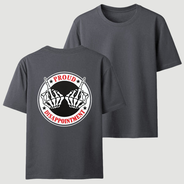PROUD DISAPPOINTMENT Defiant Bone Hand Print T-Shirt